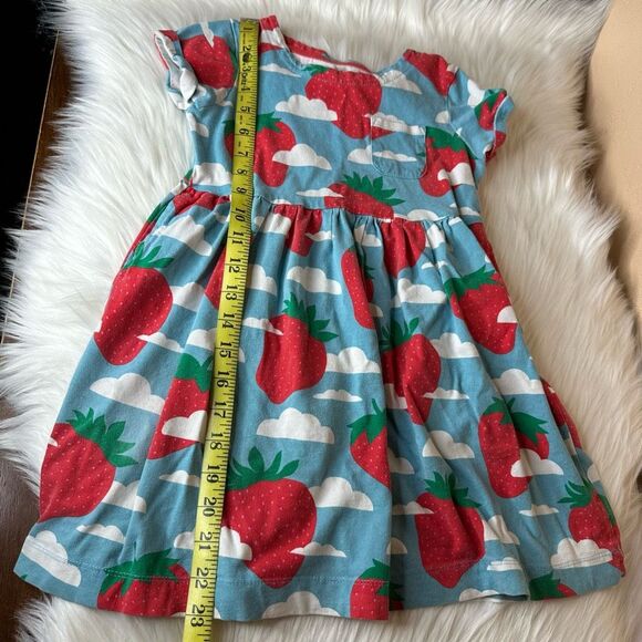 Mini Boden Strawberry & Cloud Dress Size 6-7 Years - Picture 10 of 11